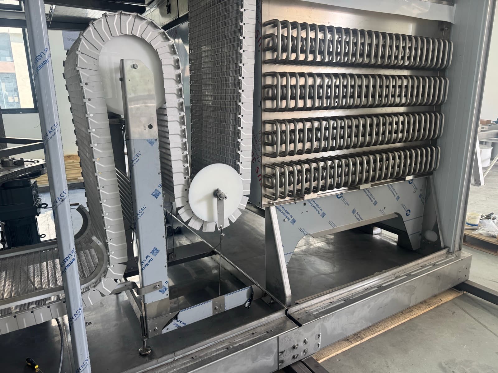 IQF freezing belt