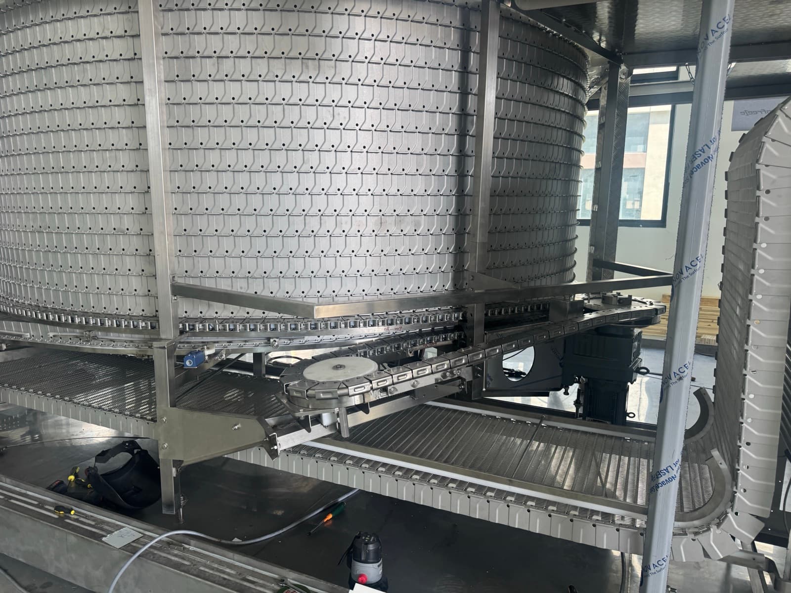 IQF spiral freezer